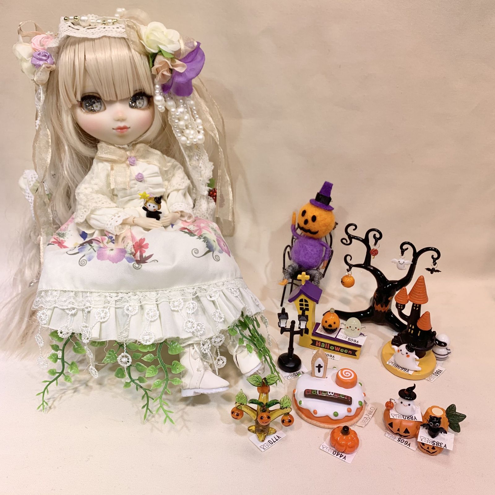 ハロウィンのミニチュアたくさんご用意しています🎃 | 新着情報 | 浜松市舘山寺 浜名湖の手作り体験工房ルーベラ | オリジナルアクセサリー、 ガラス細工、グッズ販売 | （パワーストーン、とんぼ玉、ミニチュアを使ったアクセサリー作り、ドーム・キャンドル作り ...